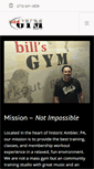 Mobile Screenshot of billsgym.net